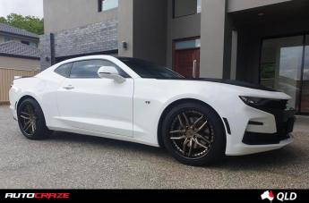 CHEVROLET CAMARO METHOS BRONZE W GLOSS BLACK LIP